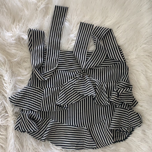 ⭐️Topshop Striped Layered skirt - Picture 4 of 10